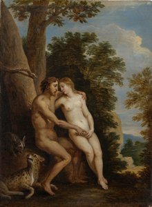 Adam and Eve in Paradise