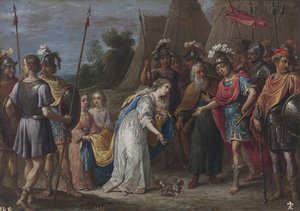 Armida before Godfrey of Bouillon by David Teniers the Younger