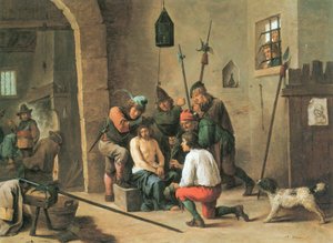 The Crowning with Thorns by David Teniers the Younger