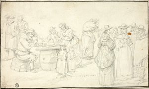 Study for Country Festival near Antwerp by David Teniers the Younger