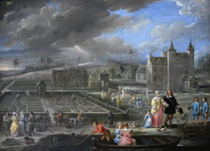 The Four Seasons (Spring) by David Teniers the Younger