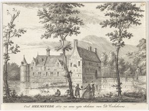 View of Old Heemstede (1607, after a True Sketch by D. Vinkeboons) by David Vinckboons (I)