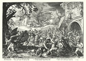 The Struggle of Men and Animals against Death and Time by David Vinckboons