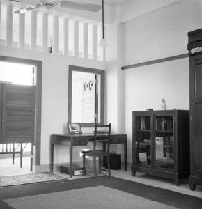 Inside Cabin No. 13 in the Royal Air Force Station at Seletar, Singapore