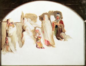 Jews Wailing (unfinished)