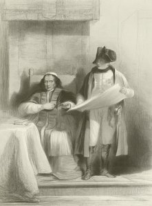 Napoleon and the Pope at Fontainebleau