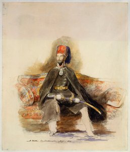 Portrait of Abd-Ul-Mejid, Sultan of Turkey, 1840