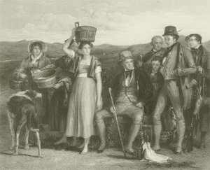 Sir Walter Scott and His Family by David Wilkie