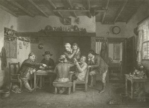 The Card Players by David Wilkie