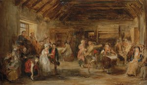 The Penny Wedding, A Sketch by David Wilkie