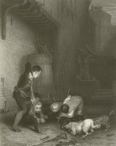 The Rat Hunters by David Wilkie