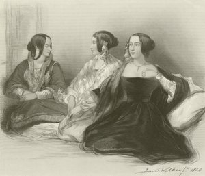 Three Greek Sisters at Therapia by David Wilkie