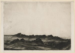 Arran Peaks by David Young Cameron