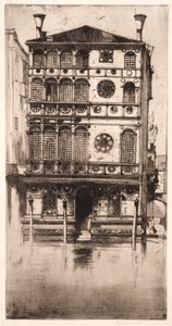 Palazzo Dario, Venice by David Young Cameron