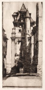 St. Aignan, Chartres by David Young Cameron