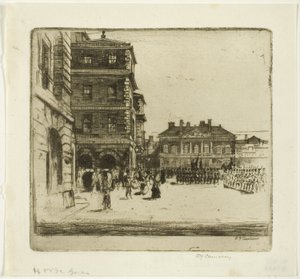 The Horse Guards, plate four from the London Set