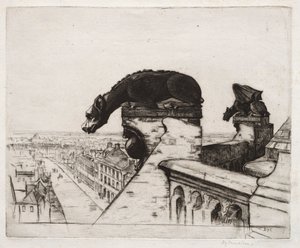 The Wingless Chimera by David Young Cameron