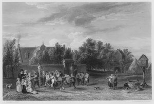 The Village Fete, from the picture in the Royal Collection