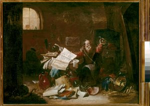The Alchemist by David the Younger (attr. to) Teniers