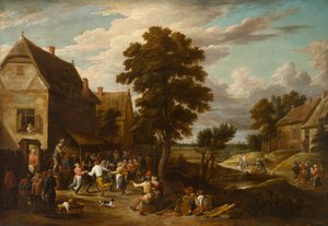 Dancers at a Village Inn, circa 1660s