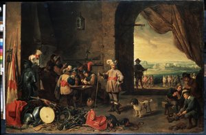 The Guardroom by David Teniers the Younger