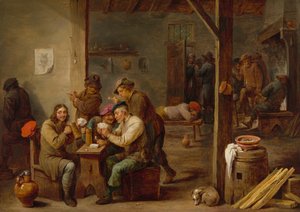 Tavern Scene by David the Younger Teniers