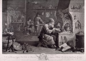 The laboratory of the alchemist by David Teniers the Younger