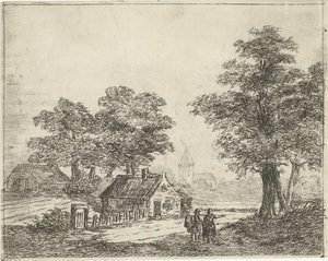 Landscape with Walkers
