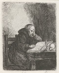 Reading Monk by David van der Kellen
