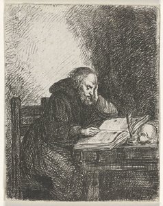 Reading Monk by David van der Kellen