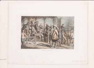 Nobles at a Village Feast by David van der Kellen
