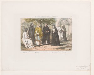 Costumes of the Clergy in the Twelfth Century by David van der Kellen