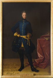 Portrait of King Charles XII of Sweden