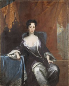 Portrait of Duchess Hedvig Sophia of Holstein-Gottorp (1681-1708), Queen of Sweden by David von Krafft