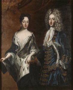 Frederick IV, Duke of Holstein-Gottorp and Duchess Hedvig Sophia by David von Krafft