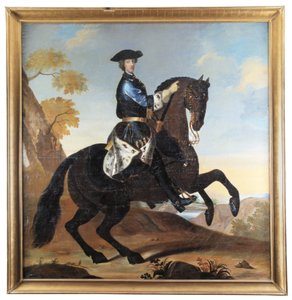 Portrait, Rider by David von Krafft