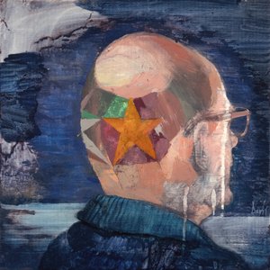 Self-portrait 3 (Tonsure, Marcel Duchamp), 2021 by Davis Lisboa