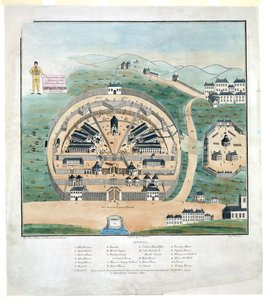 A Representation of the Massacre of American Prisoners in Dartmoor Prison, April 6 by DeWitt C. Hitchcock