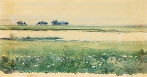 Landscape with Marshes, 1898 by De Lancey Gill