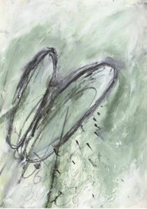 Green Organic Curves by Deb Chaney