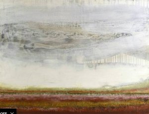Misty Horizon Landscape by Deb Chaney