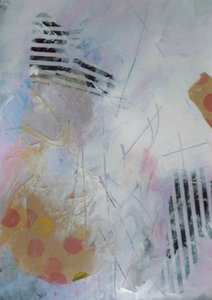 Pastel Stripes and Dots by Deb Chaney