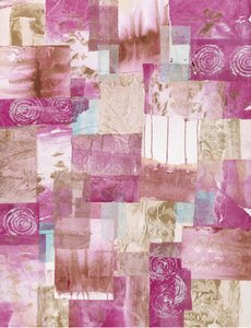 Textured Pink Collage