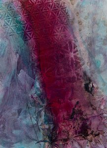 Vibrant Abstract Geometry by Deb Chaney