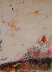Vibrant Abstract Movement by Deb Chaney
