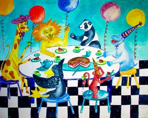Animal Birthday by Deborah Eve Alastra
