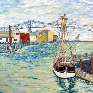 Astoria Boat by Deborah Eve Alastra