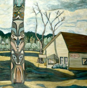 Oaks Totem, 2019 by Deborah Eve Alastra