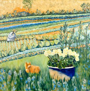 Sheltered in the Garden, 2021 by Deborah Eve Alastra