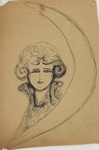 Self-Portrait by Delcourt